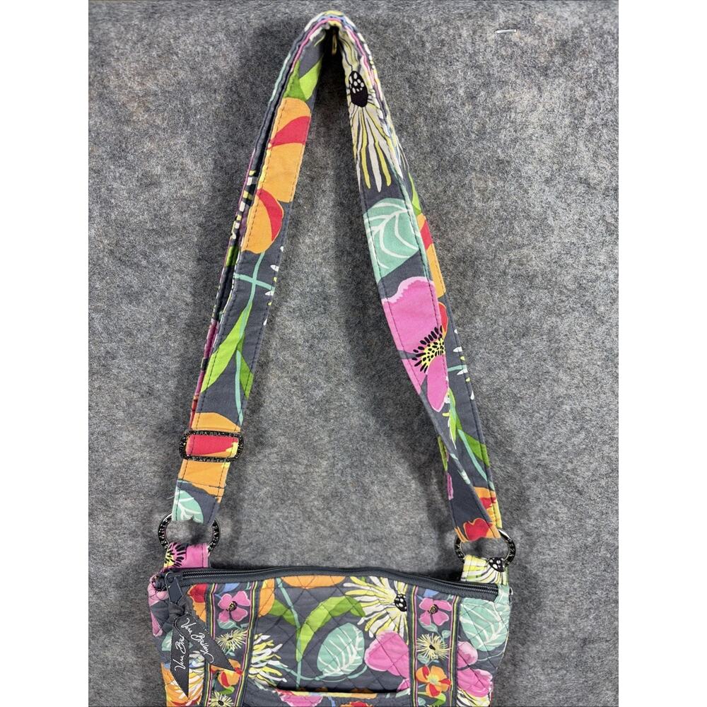 Vera Bradley Jazzy Blooms Crossbody Purse Floral - Picture 3 of 9